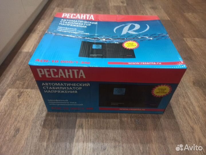 Стабилизатор напряжения Ресанта асн 10000/1-эм