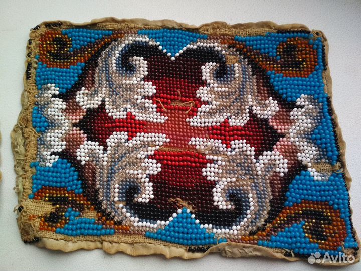 Вышивки СССР, вышивки из бисера дореволюционные