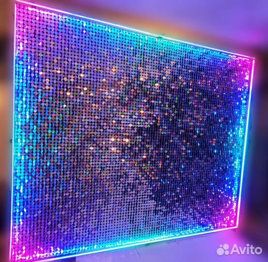 Фотозона с подсветкой