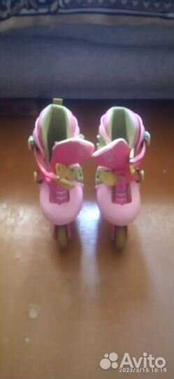 Роликовые коньки детские. Б/у