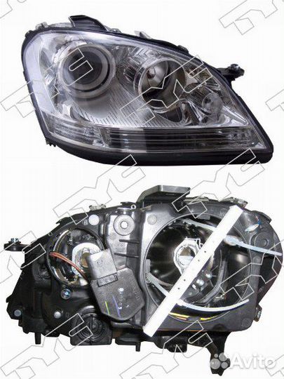 Фары Мерседес мл 05-08