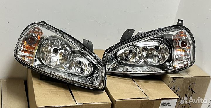 Фары Лада Калина1,новые стекло