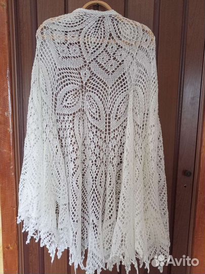 Шаль ручной работы