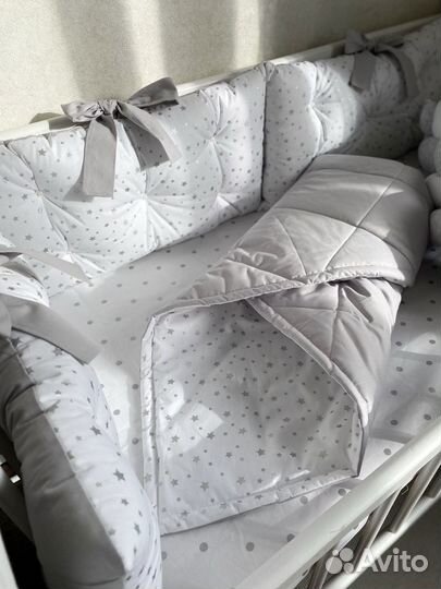 Бортики в кроватку