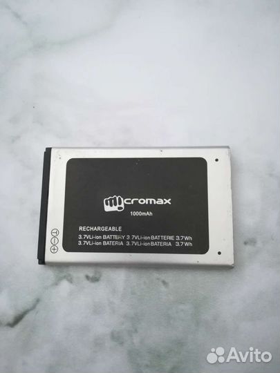 Аккумулятор для телефона micromax x2420