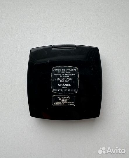 Chanel пудра румяна 20 mirage винтаж