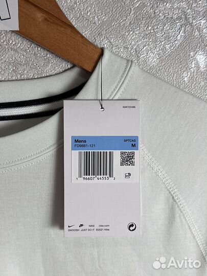 Лонгслив Nike tech Fleece 2023 (ориг,новый)