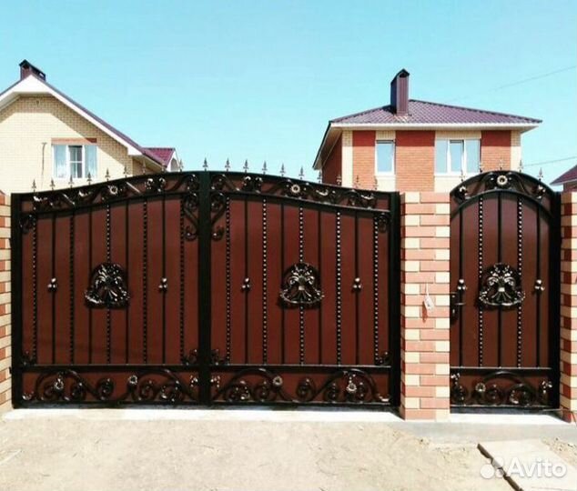 Кованые ворота