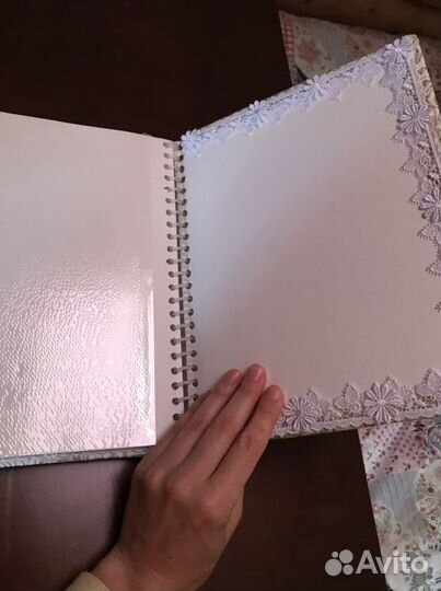 Альбом для фото новый ручной работы Крестины