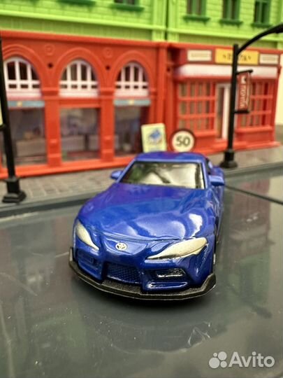 Машинка Welly Toyota Supra A90 1:60