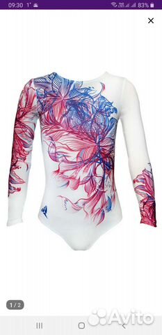 Новый купальник гимнастический