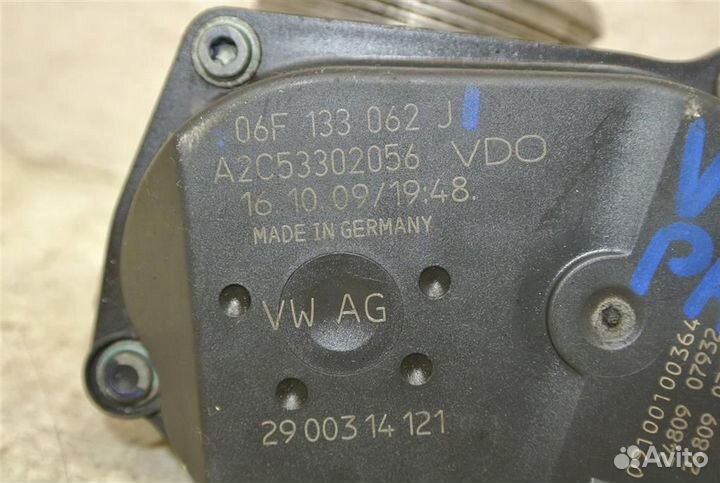 Заслонка дроссельная электрическая VW Passat (B6)