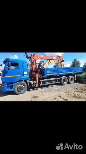 КАМАЗ 65117 с КМУ, 2014