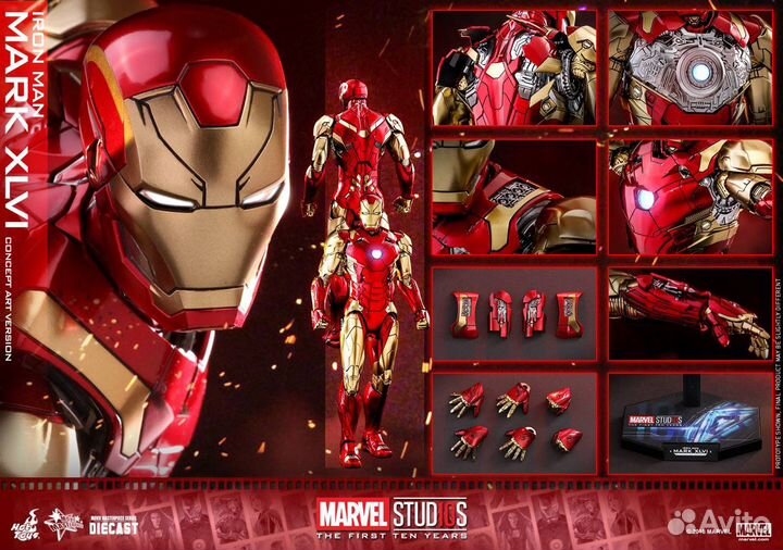 Hot toys iron man 46 hot sale