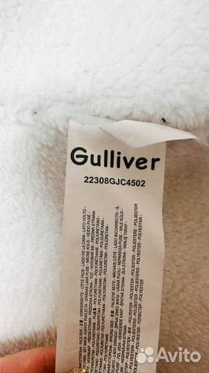 Дубленка натуральная для девочки gulliver