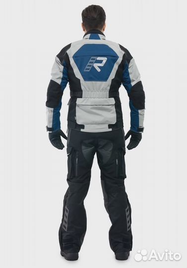 Мотокуртка Rukka Rimo-R серо-синяя