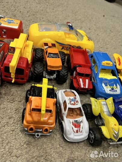 Детские машинки игрушки пакетом