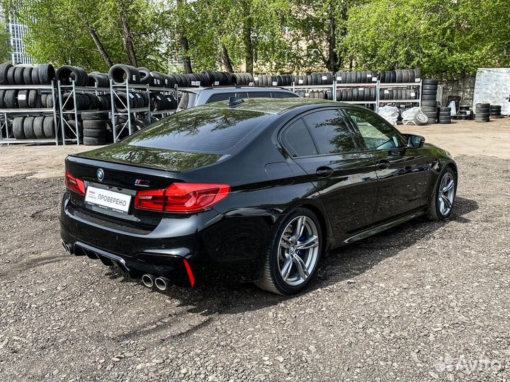 BMW M5 4.4 AT, 2019, 95 000 км