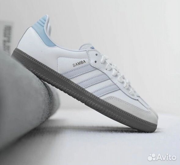 Adidas samba og halo blue original