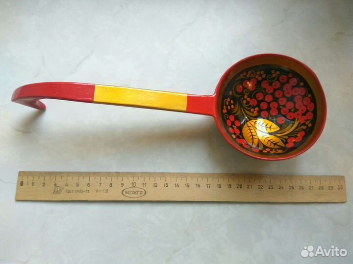 Новый. Ковш. Половник. Хохлома