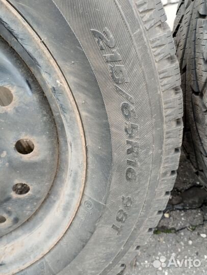 Продам колеса 215/65R16 98T Hankook