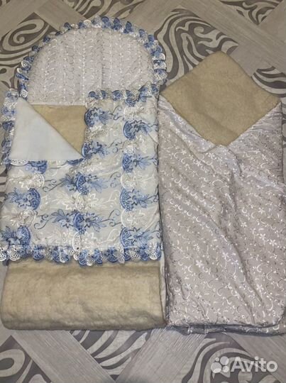 Конверт на выписку зима