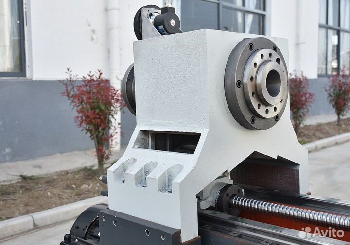 Токарный станок с чпу по металлу CK 35x400 гидро