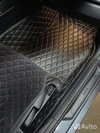 3d коврики в багажник Fiat Freemont