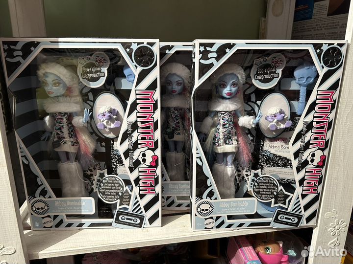 Monster High Booriginal Doll Abbey Bominable