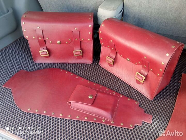 Продам кофры из кожи буйвола