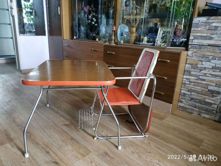 Детский гарнитур, стул и стол СССР