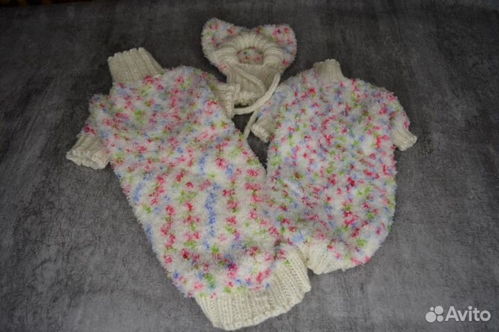 Вязаный комплект для животных
