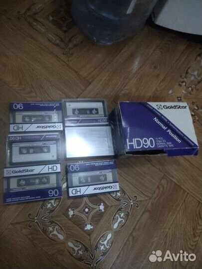 Аудиокассета новая голдстар