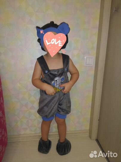 Костюм Мышонок (прокат 2дня/продажа)