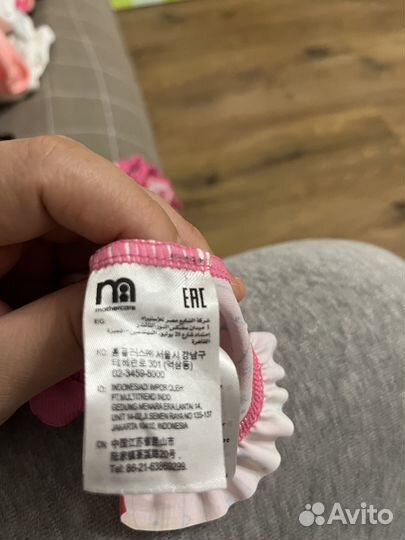 Купальный костюм для девочки mothercare