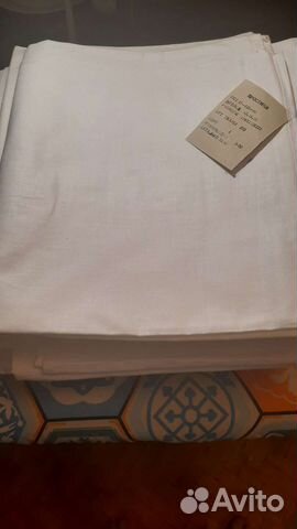 Простынь, наволочки, бязь рулон 8,95 м СССР