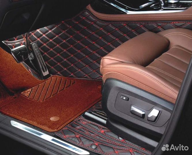 3D Коврики BMW X7 из Экокожи