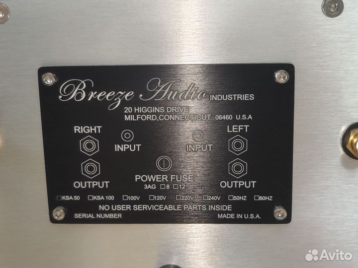 Усилитель класса А Krell KSA-50 клон