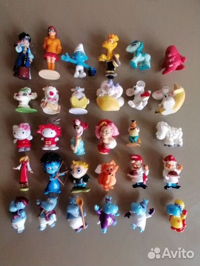 Игрушки из киндер сюрприза