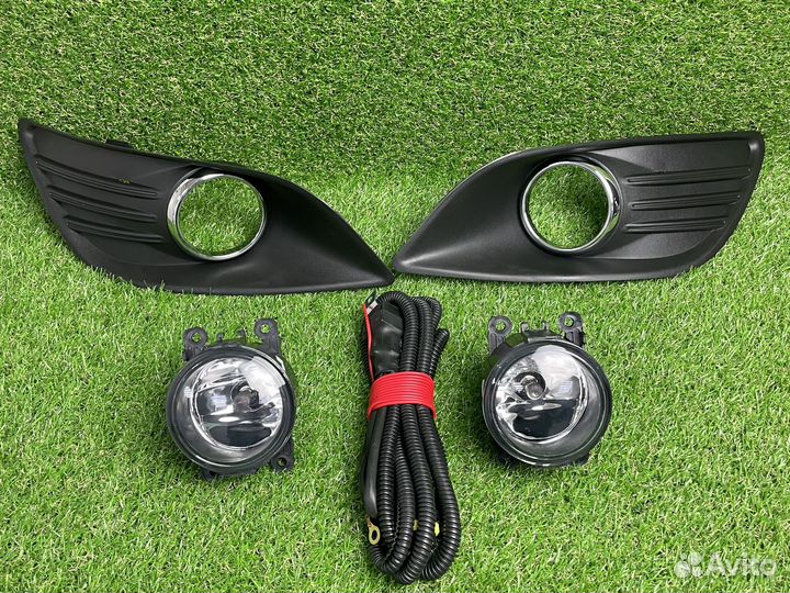 Противотуманные фары ford focus 2 рестайлинг компл