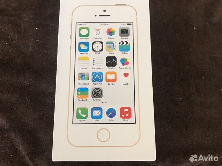 Коробка от iPhone 5s