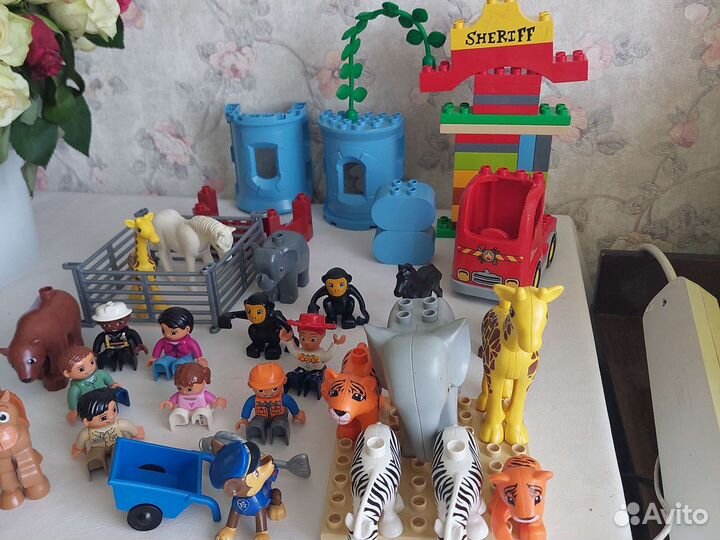Lego duplo зоопарк большой