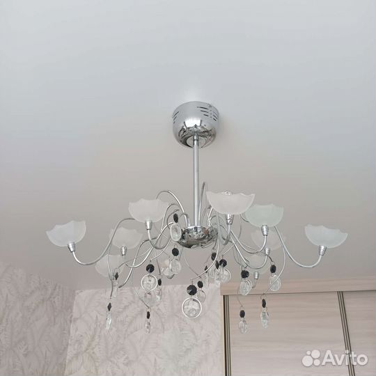 Люстра потолочная бу