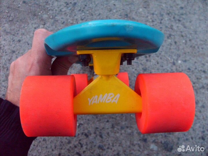 Скейтборд круизер пенниборд oxelo yamba 100