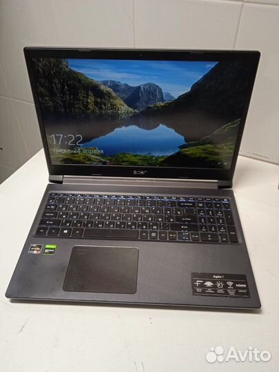 Ноутбук Acer Aspire 7 A715-42G-R6VJ (С2)