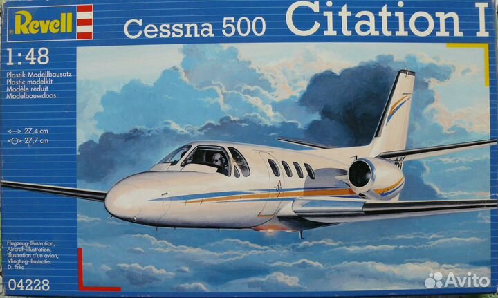 Модели гражданских самолетов Revell 1:48