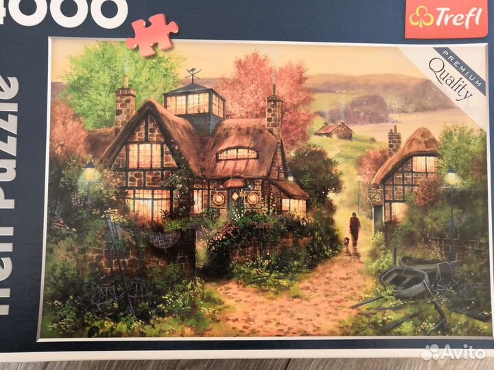Пазлы 4000 trefl собран