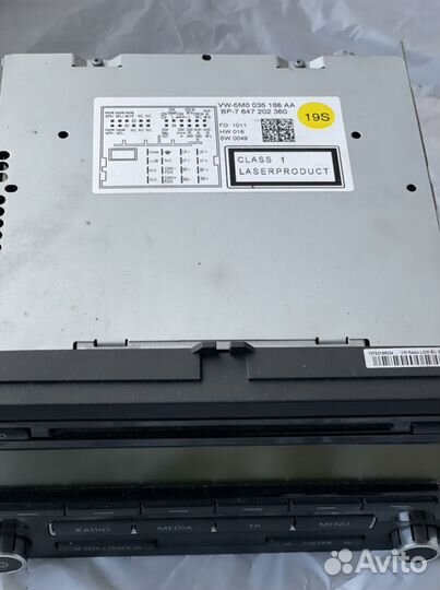 Магнитола volkswagen tiguan