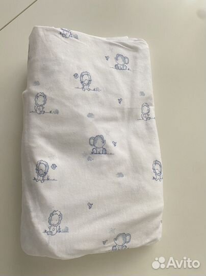 Простыни на резинке детские 120*60