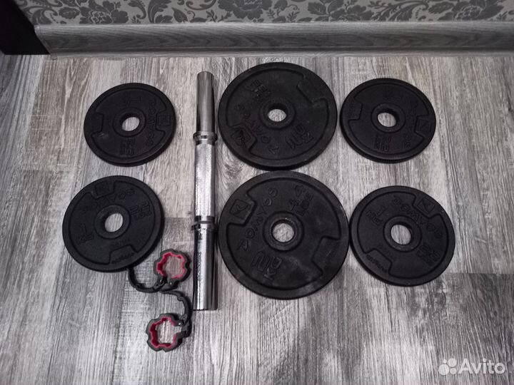 Гантели разборные 10 кг